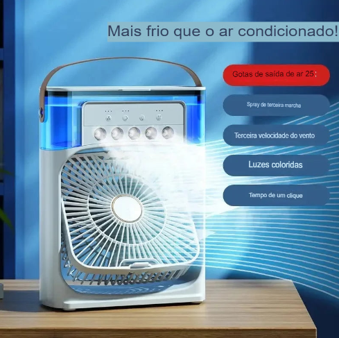 Ventilador refrigerador de ar condicionado portátil