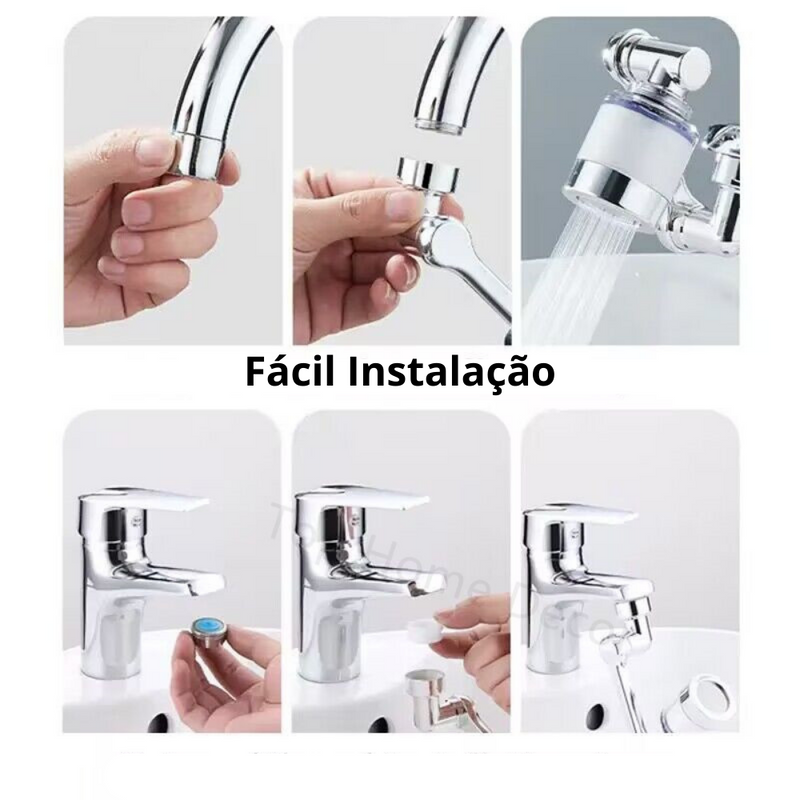 Filtro de Água Potável para Torneira - AquaGourmet Rosqueável