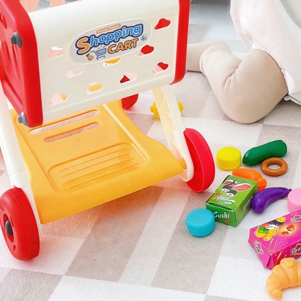 Super Carrinho de Compras Infantil -24 peças