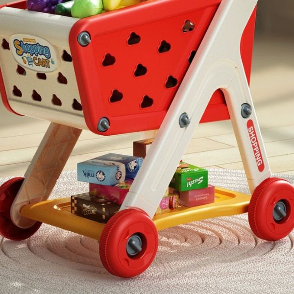 Super Carrinho de Compras Infantil -24 peças