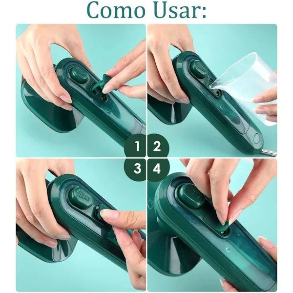 Mini Ferro a Vapor Portátil